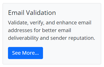 Email Validation